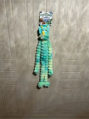 Bow Wow Corduroy  Pet Dog Toy -  With Squeaker Very Solf Dog Toy 28”